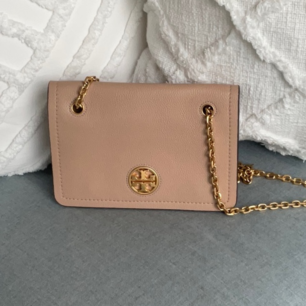 Tory Burch purse light mauve pink